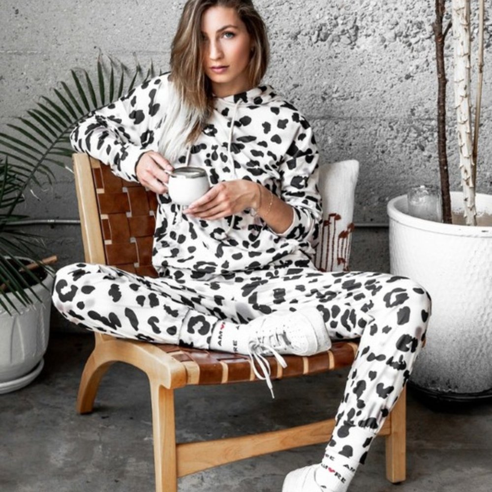 Sonya Animal Print Lounge Set
